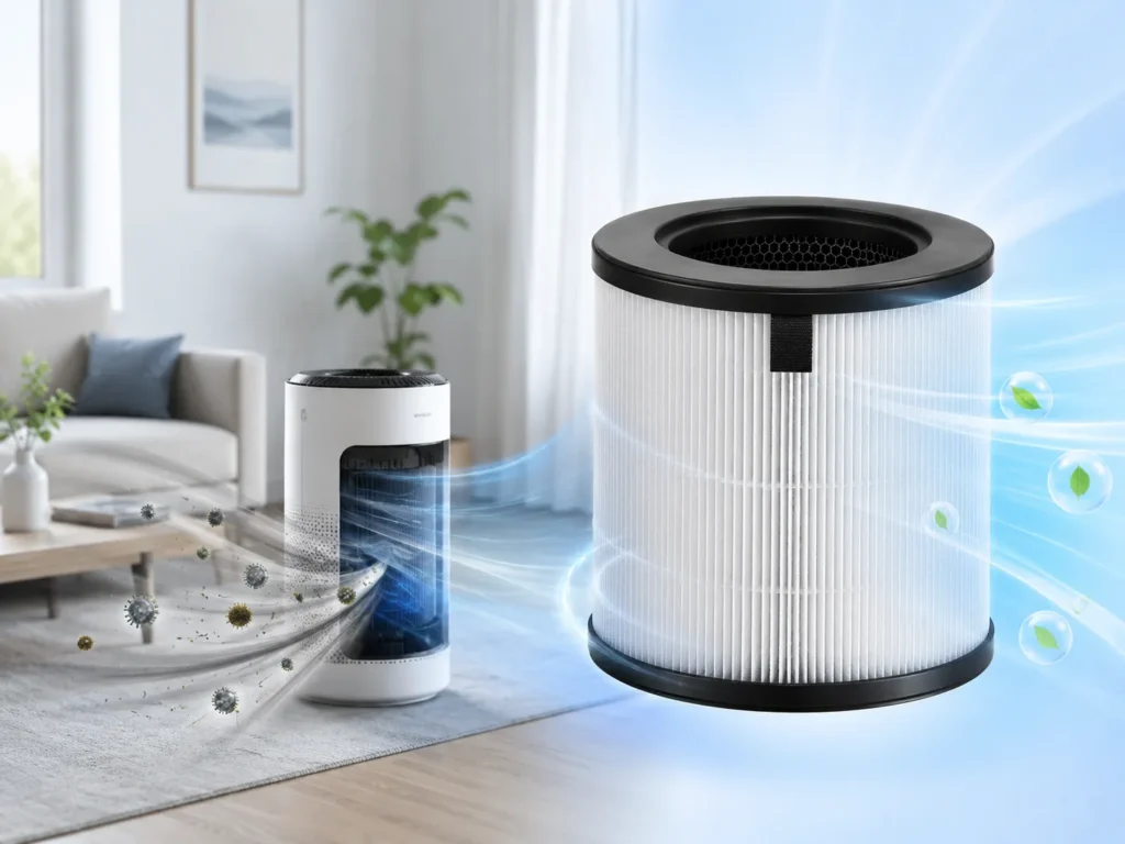 Air Purifier Cylinder Filter