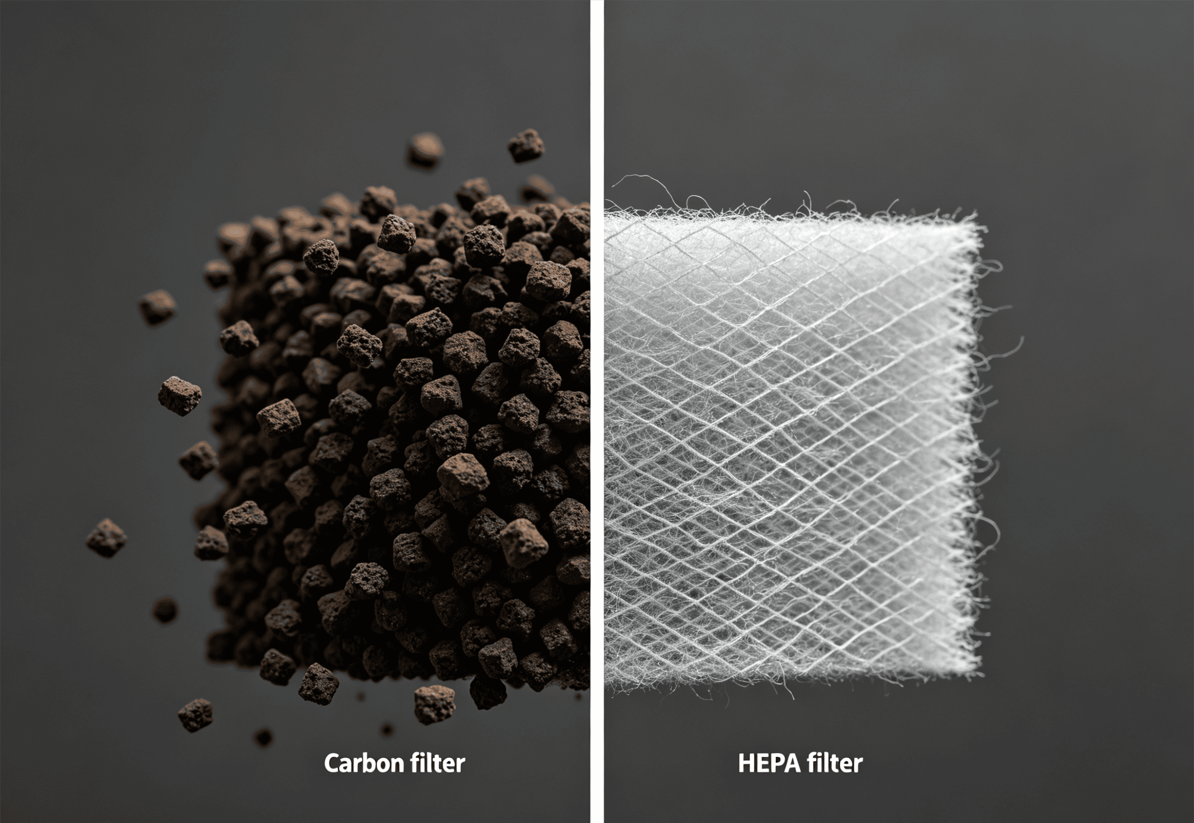 Carbon Filter vs HEPA Filter