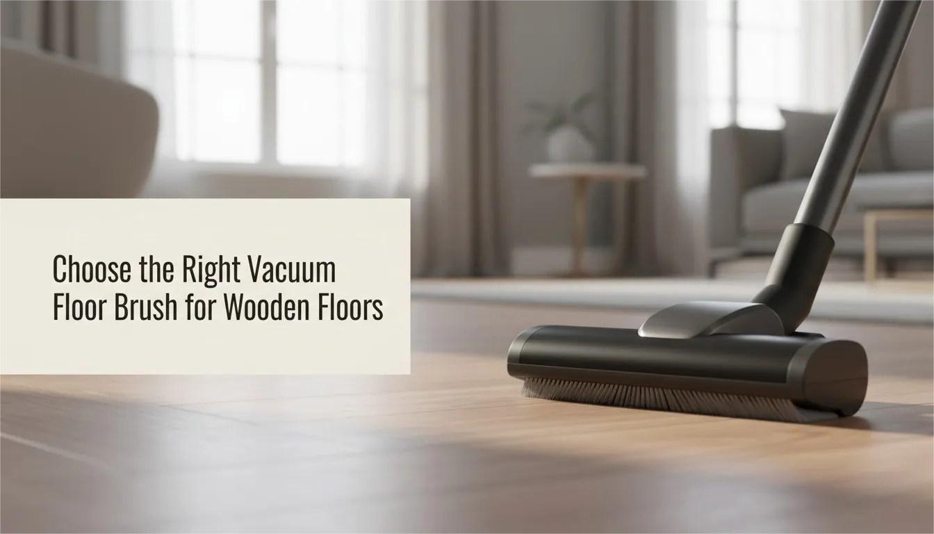 Choose the Right Vacuum Floor Brush for Wooden Floors