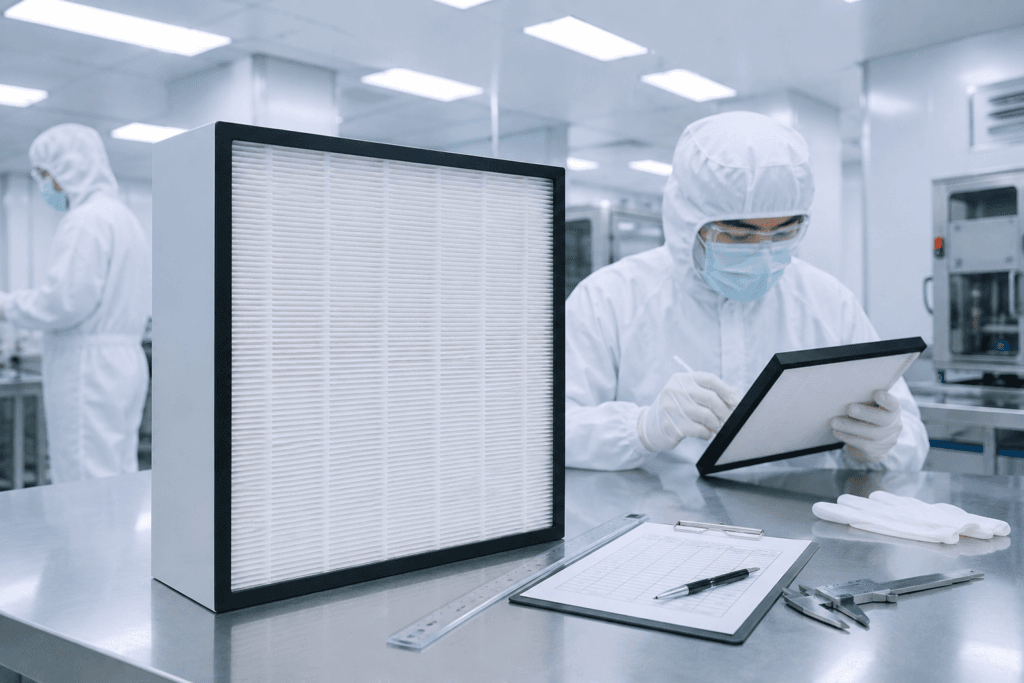 Clean Room Performance Begins With HEPA Filter Specification