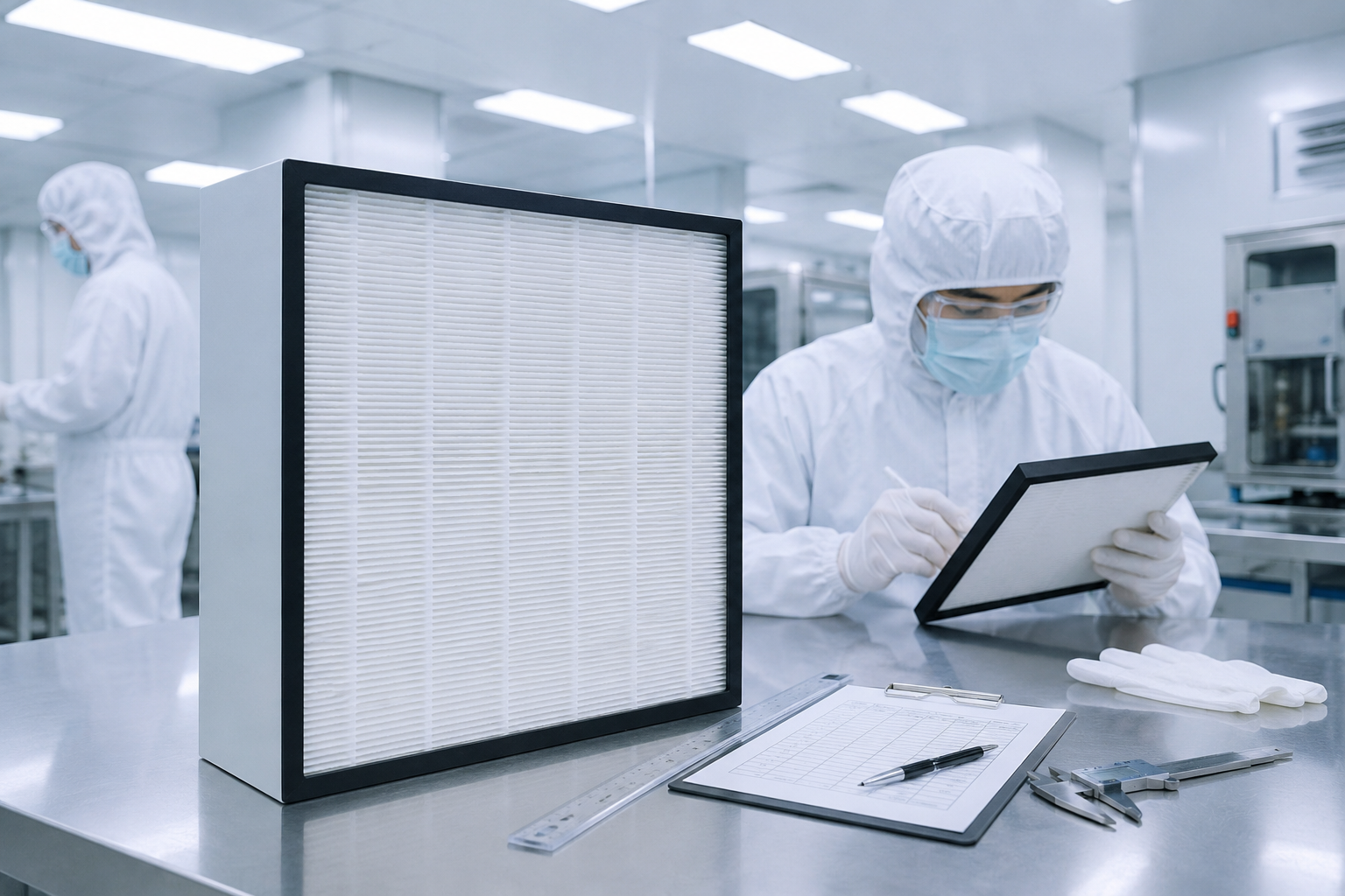 Clean Room Performance Begins With HEPA Filter Specification