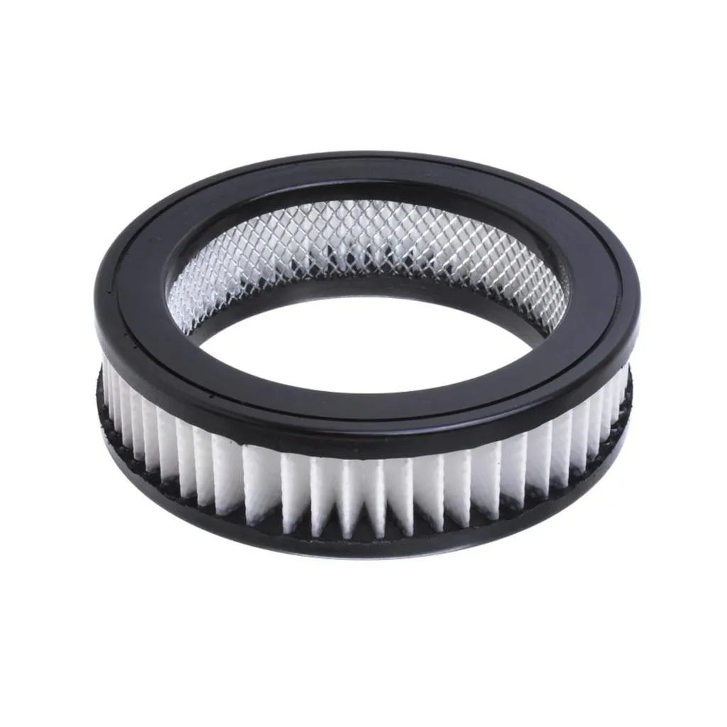 Premium round cylindrical HEPA filter element with reinforced inner metal mesh and anti-leak rubber end caps for laboratory dust collection systems
