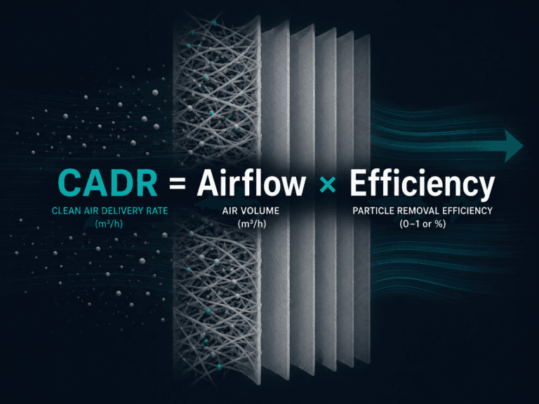 The CADR Equation: How Airflow and Efficiency Really Work