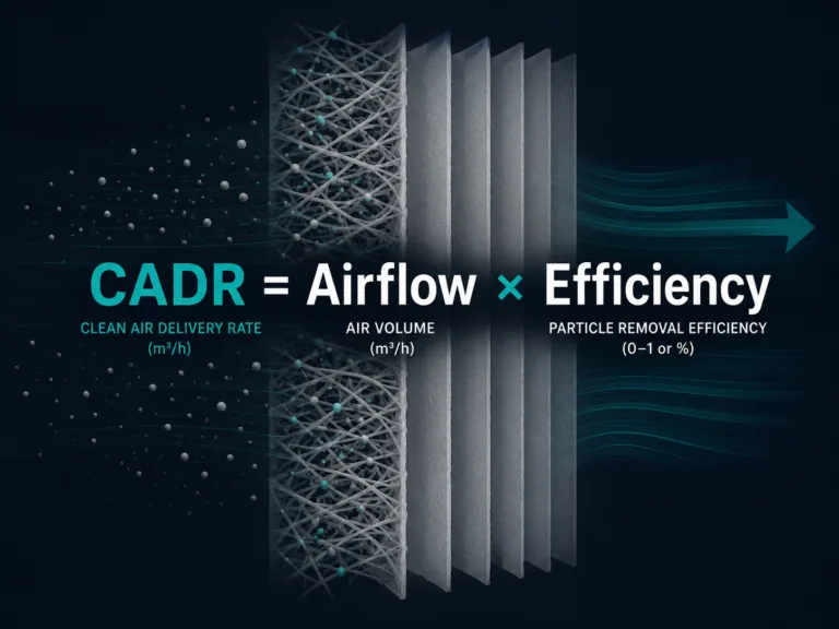 The CADR Equation: How Airflow and Efficiency Really Work