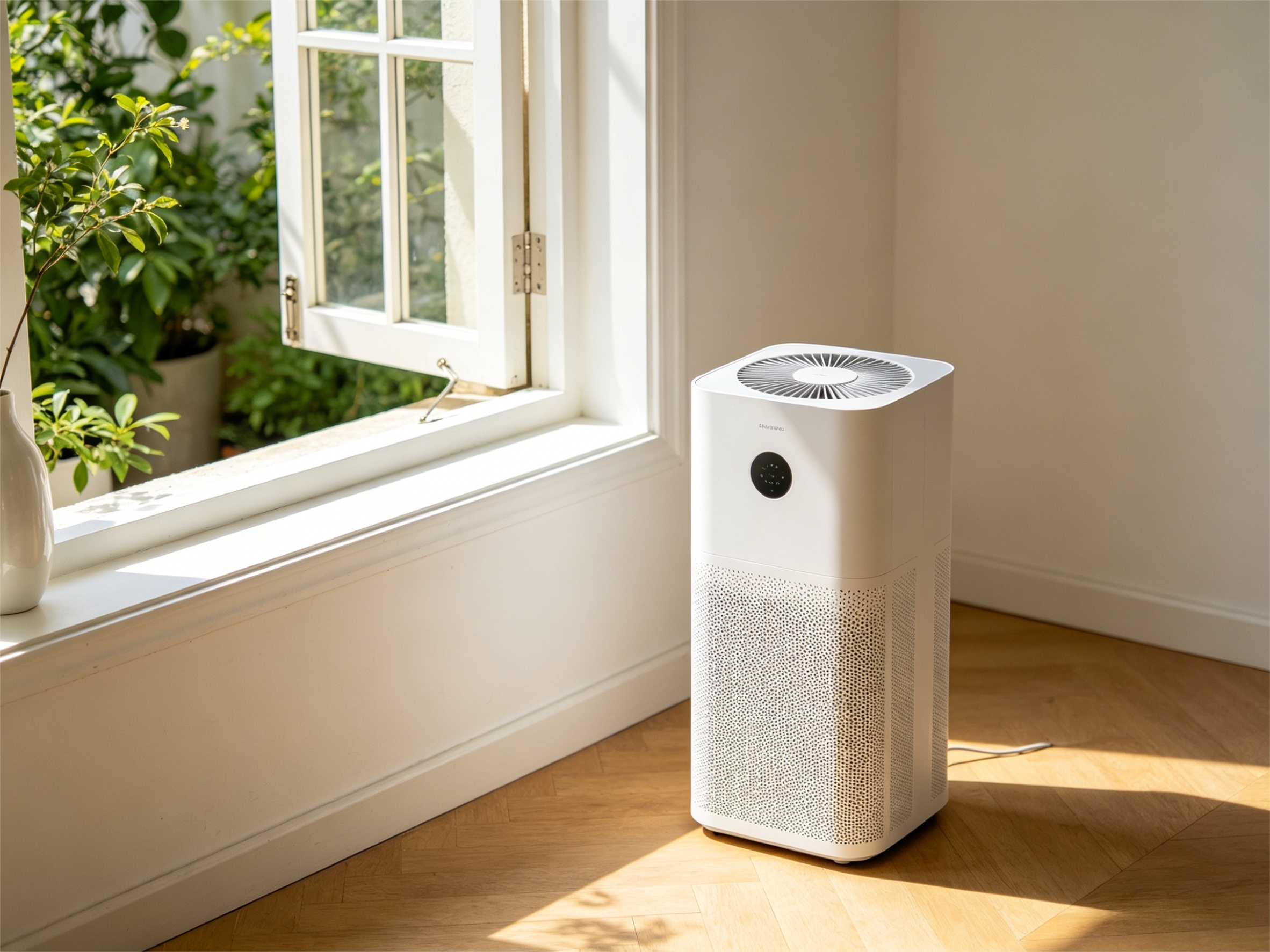 Difference between opening windows for ventilation and air purifiers