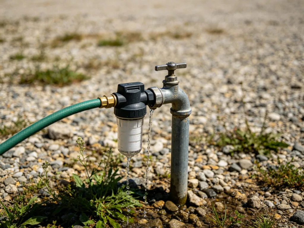 External water filter