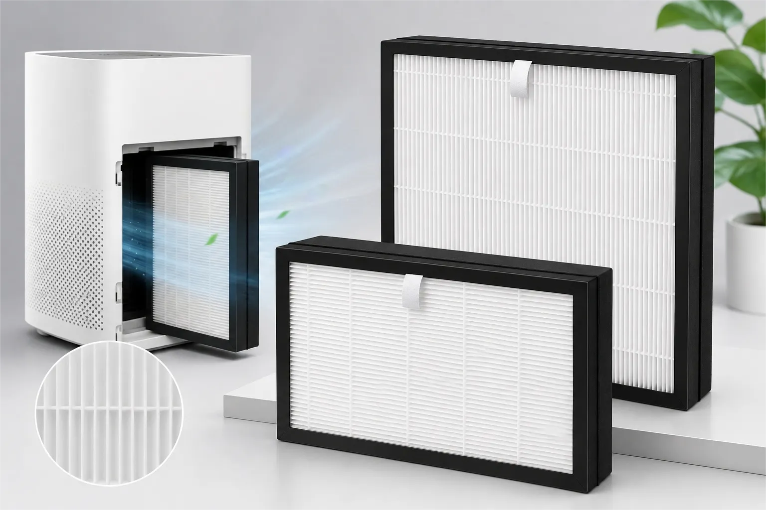HEPA Filter Cassettes for Air Purifiers