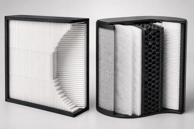 What Actually Separates a HEPA Filter From an Advanced Filter