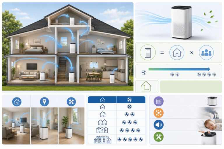 How to Size an Air Purifier for Whole House Coverage