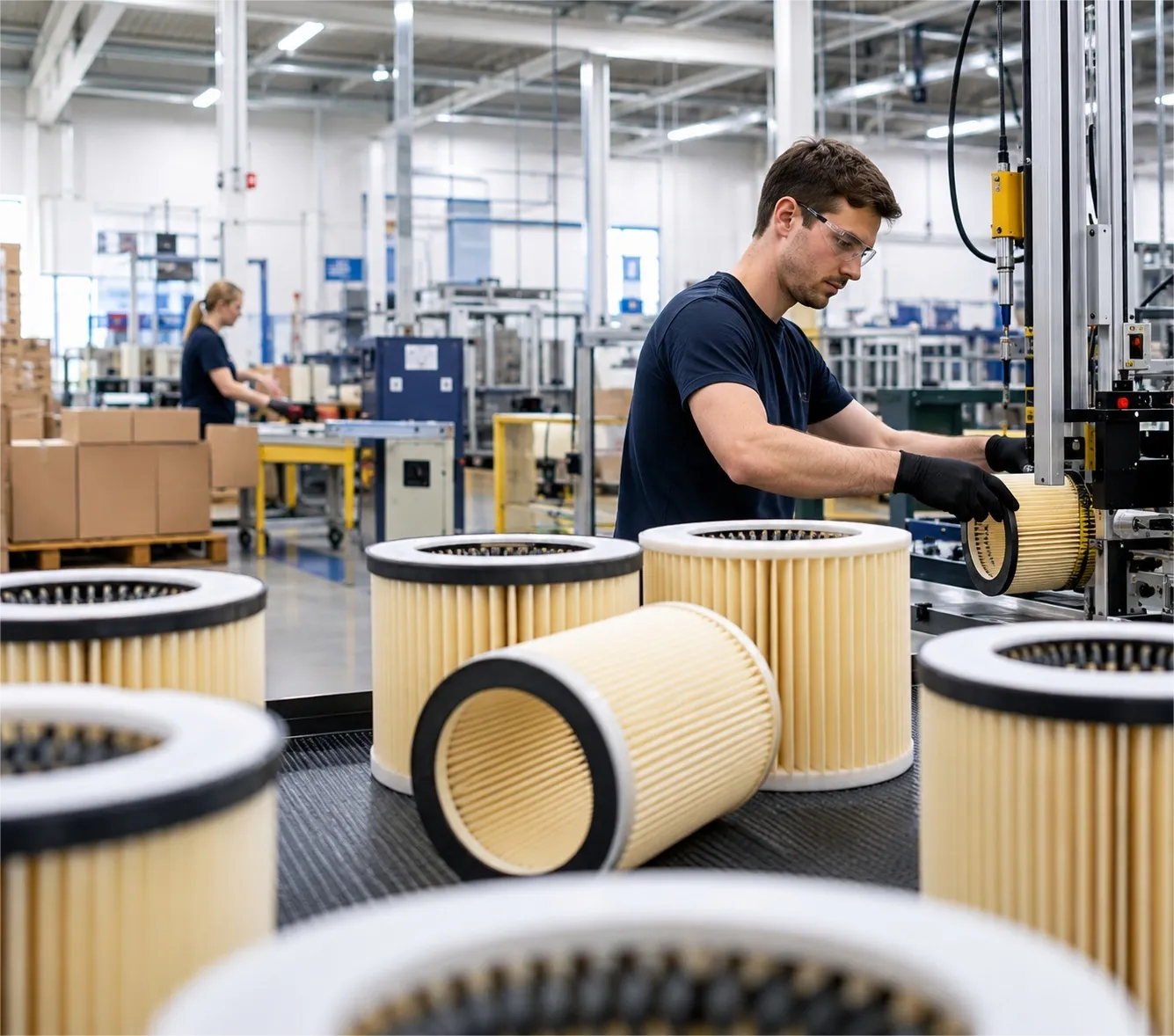 Manufacturing solutions for household and industrial filter cartridges