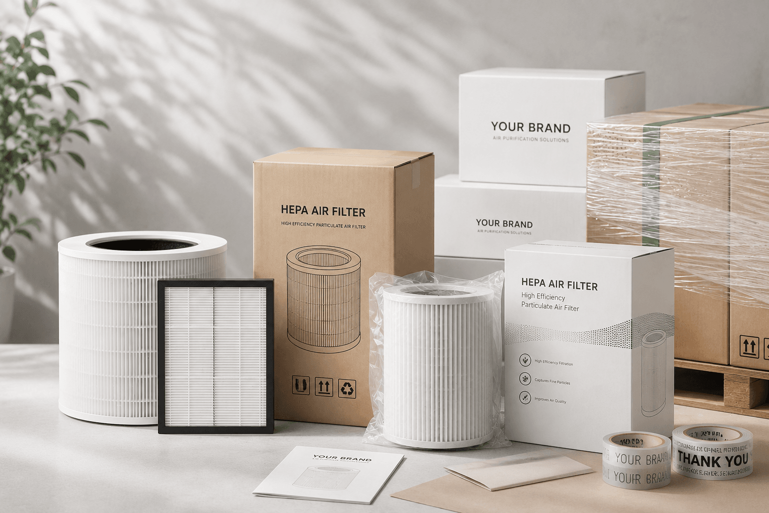 Private Label HEPA Air Filters: An OEM Packaging & MOQ Guide for Distributors