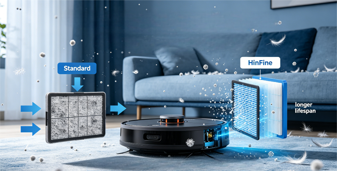 Robotic-vacuum-cleaner-filters-pet-hair