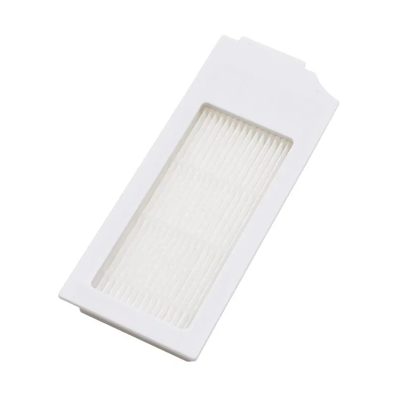Close-up of lightweight mini HEPA filters featuring durable injection-molded plastic frames for smart robot vacuums and cordless handheld cleaners.
