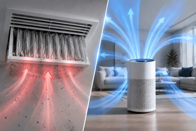 Pourquoi les purificateurs d'air autonomes sont-ils plus performants que les filtres MERV 13 ?
