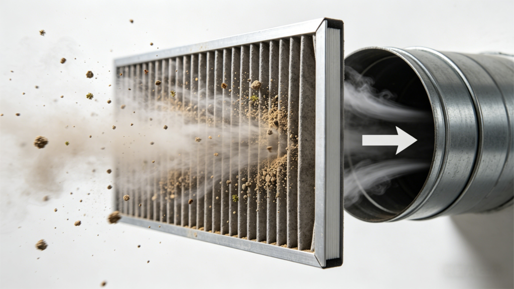 The function of the air filter in the car