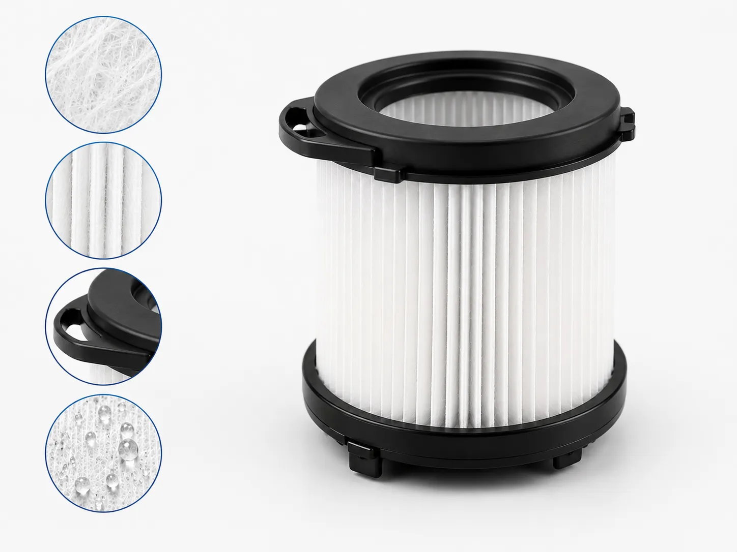 Vacuum cleaner PTFE HEPA filter