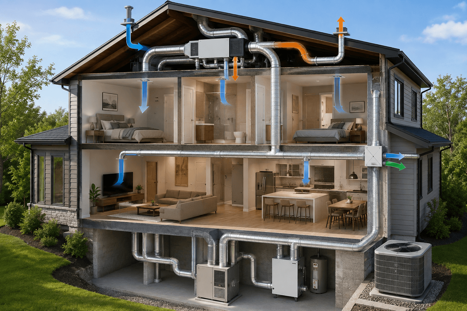 Whole House HVAC and Fresh Air Systems