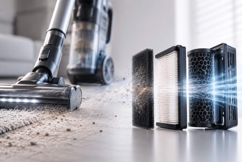 Vacuum Filter Design and the Real Cause of Suction Loss