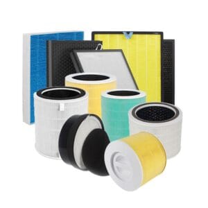 Customized Air Filter for Air Purifiers - White/Black/Blue
