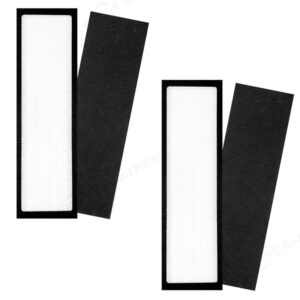 HEPA + Activated Carbon Air Purifier Filter for Car, RV, Home