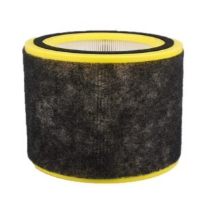 HF Standard Cylinder Air Purifier Filter with Coconut Carbon & HEPA