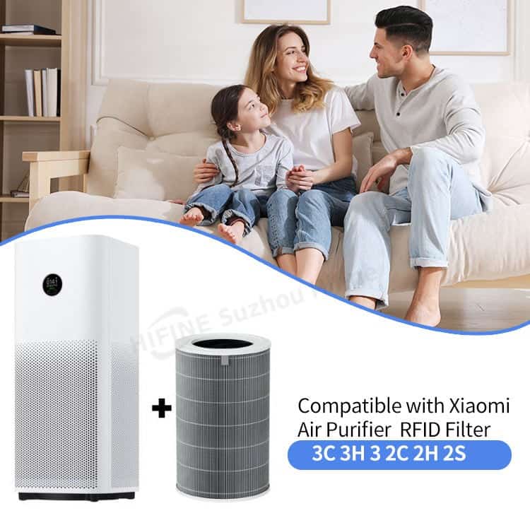 Hifine Air Purifier Filter for Xiaomi Mi Mijia 2S 2 Pro