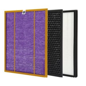 Hifine Air Purifier Parts - Glassfiber & Carbon Panel Filter