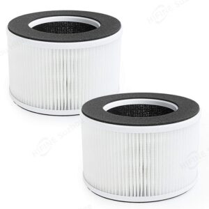 Hifine HEPA+Activated Carbon Air Purifier Filter for HOmeLabs Ionic