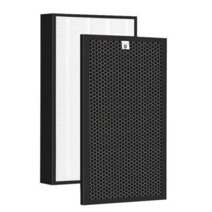 Hifine HEPA+Activated Carbon Air Purifier Filter for Panasonic