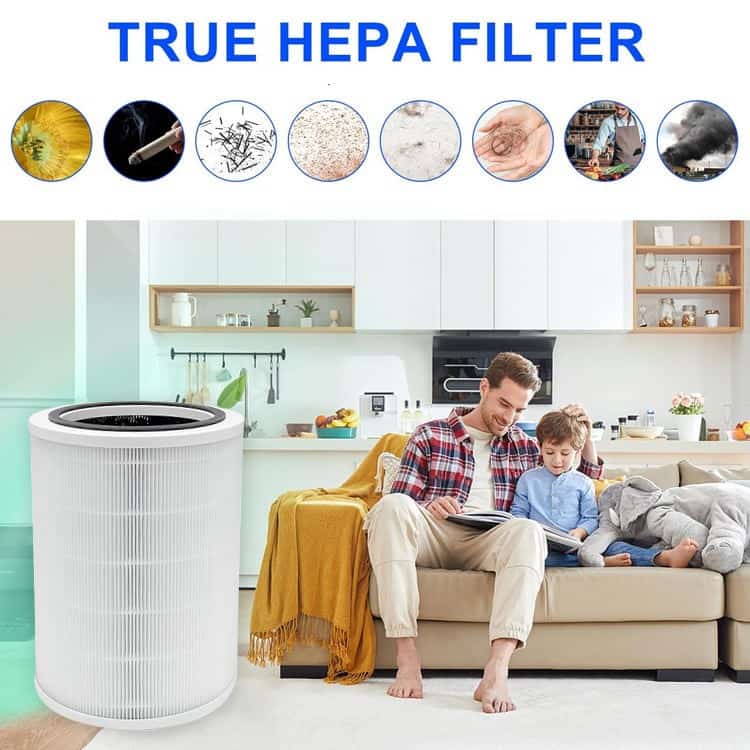 Hifine Hepa Filter for RENPHO Compact Air Purifier