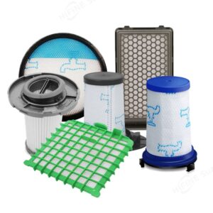 Hifine Robot Vacuum Cleaner Brush - White/Black Plastic Attachment