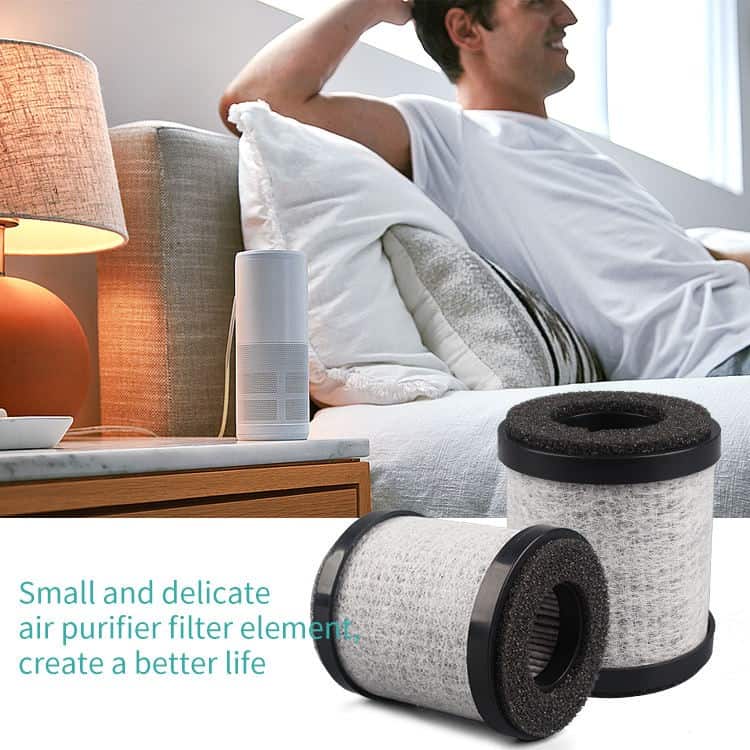 Hifine True HEPA Air Purifier Filter with Activated Carbon
