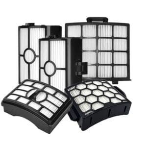 Hifine Vacuum Cleaner Hose - White/Black Plastic Attachment