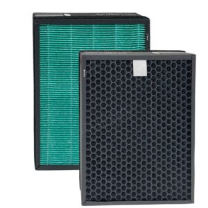Filtro purificador de aire de alta eficacia HIFINE compatible con Coway Airmega 300