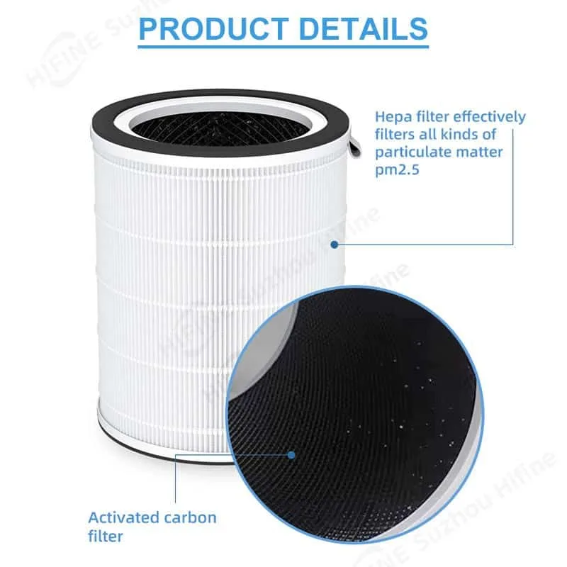 用于空气净化器的真正高效过滤器 - Hifine